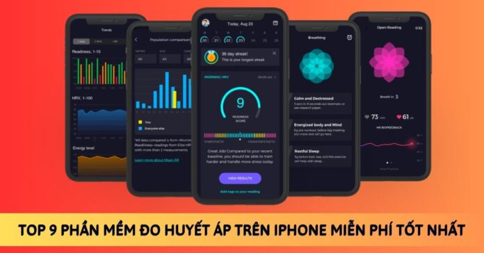 phần mềm đo huyết áp trên iPhone miễn phí